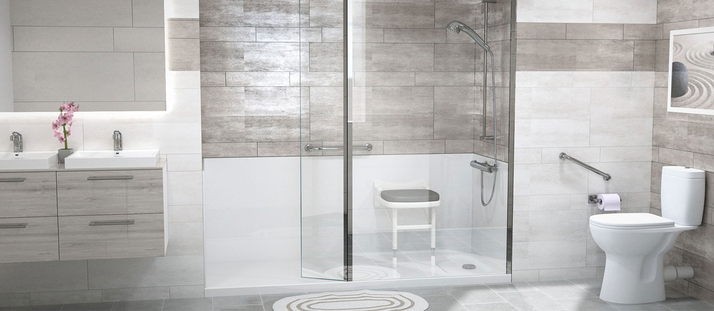 Douche après travaux