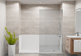 Découpe baignoire