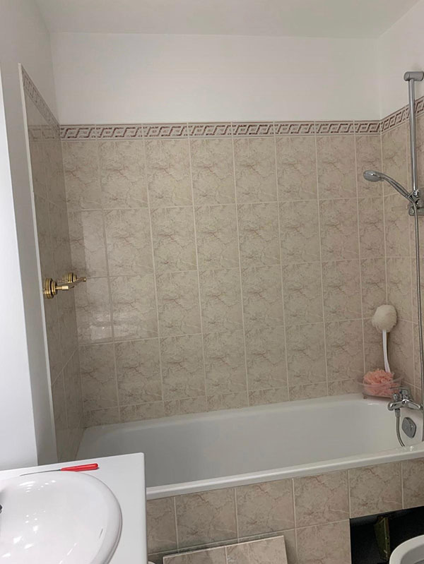 Salle de bains avant travaux