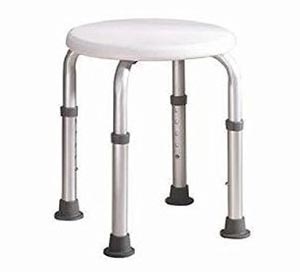 Tabouret douche senior pieds anti-dérapants